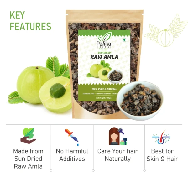 100% Natural Amla Powder | Indian Gooseberry Powder for Hair & Skin – 100g - Image 4