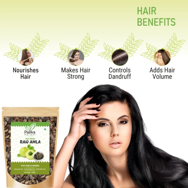 100% Natural Amla Powder | Indian Gooseberry Powder for Hair & Skin – 100g - Image 3