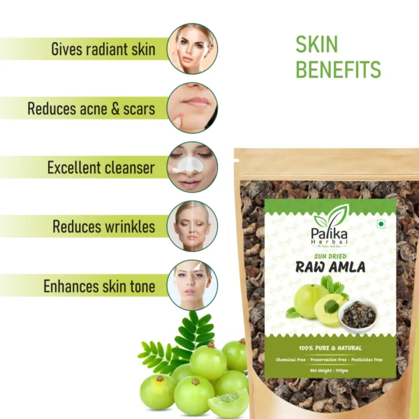 100% Natural Amla Powder | Indian Gooseberry Powder for Hair & Skin – 100g - Image 2