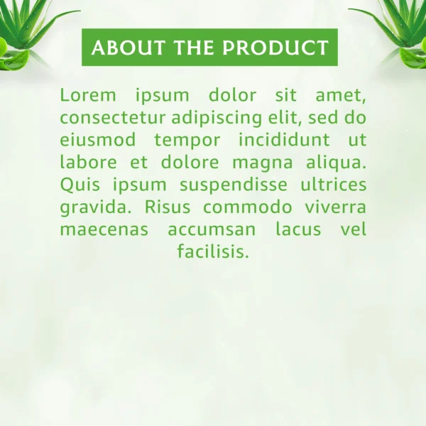 Aloe Vera Face Wash – 100ml - Image 5