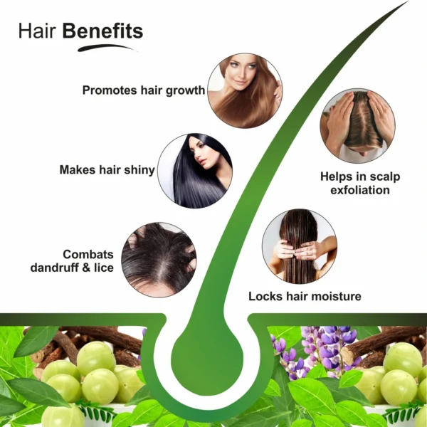 Natural Henna Paste for Hair – Ready to Apply Organic Mehendi Hair Color (200g) - Image 4