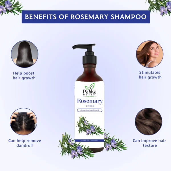Rosemary Shampoo – 100ml - Image 5
